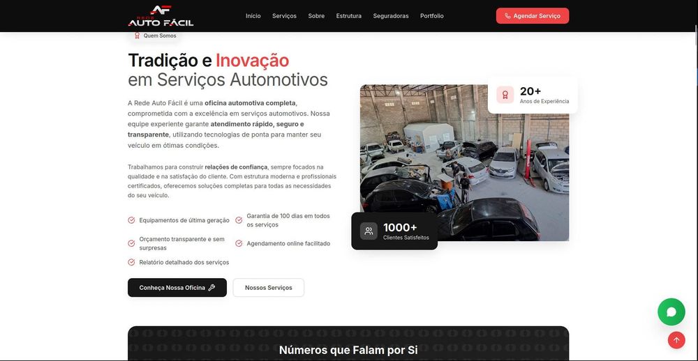 Imagem 3 do projeto Desenvolvimento de Website Institucional e Plataforma de Vendas para Rede Auto Fácil