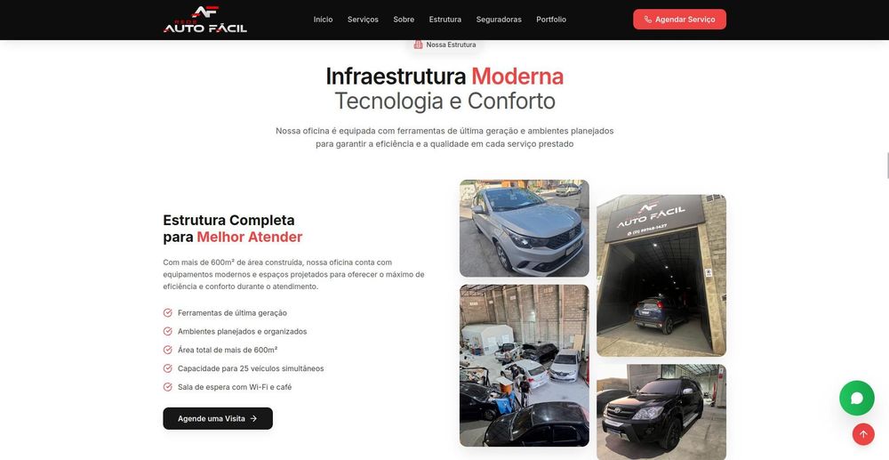 Imagem 4 do projeto Desenvolvimento de Website Institucional e Plataforma de Vendas para Rede Auto Fácil