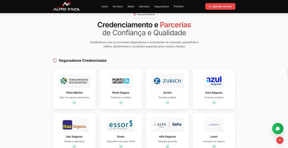 Imagem 5 do projeto Desenvolvimento de Website Institucional e Plataforma de Vendas para Rede Auto Fácil