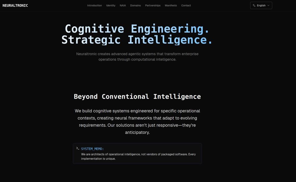 Imagem 1 do projeto Criação e Desenvolvimento Completo do Website Neuraltronic AI