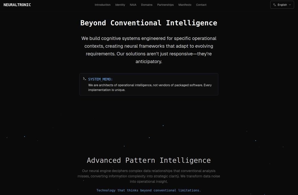 Imagem 2 do projeto Criação e Desenvolvimento Completo do Website Neuraltronic AI