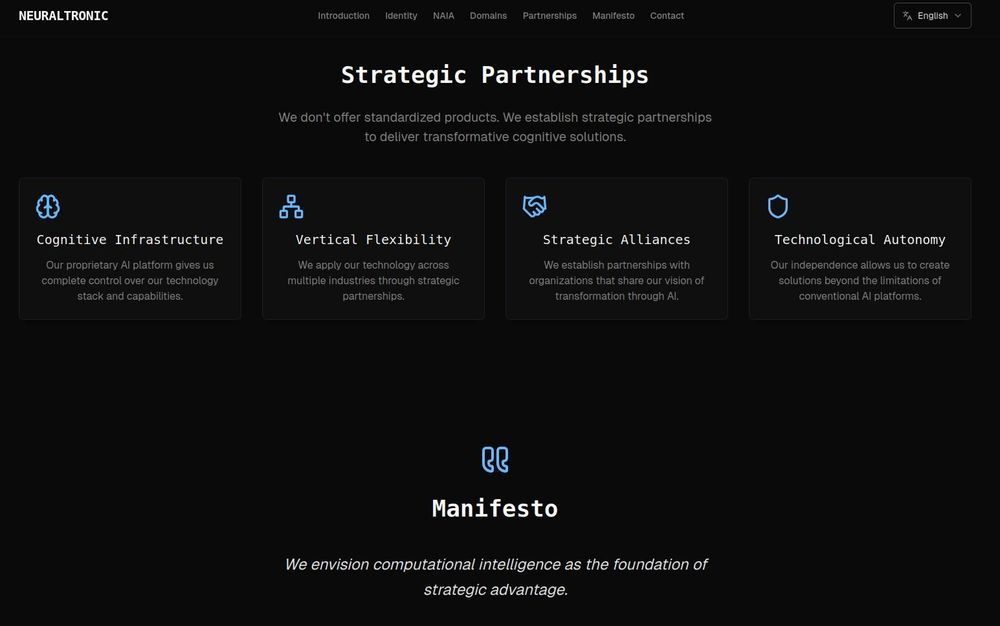 Imagem 5 do projeto Criação e Desenvolvimento Completo do Website Neuraltronic AI